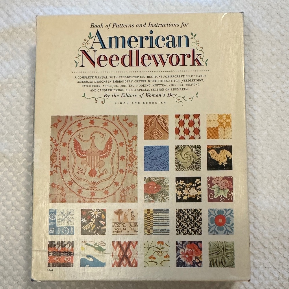 Woman’s Day American Needlework 1963 Embroidery Quilt Cross Stitch Crewel + More